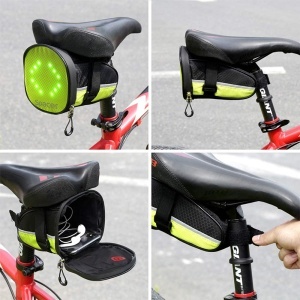 GEANTA BICICLETA CU SEMNALIZARE LED SPACER - Img 9