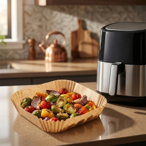 HARTIE PENTRU AIR FRYER PATRAT 20CM 100BUC ADLER - Img 8