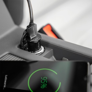 INCARCATOR AUTO 2XUSB 3.1A QC 3.0 PD K&M - Img 6
