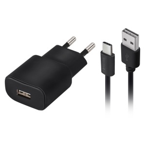 INCARCATOR RETEA 10W 1X USB 2A + CABLU USB-C - Img 2