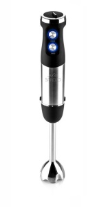 INCOMPLET - Blender de mana ETA Sapelo 5013, 800 W, 6 viteze + TURBO, accesoriu piure, lame si elemente din otel inoxidabil - Img 5