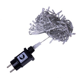 INSTALATIE CRACIUN 180LED-URI ALB CALD 14.4M - Img 3