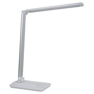 LAMPA BIROU SMART CU ACUMULATOR 8W 3IN1 INCARCARE WIRELESS- ALB - Img 1
