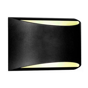 LAMPA DE PERETE LED 10W IP54 4000K ALB NEUTRU - NEGRU
