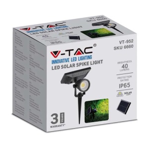 LAMPA GRADINA 2W INCARCARE SOLARA IP65 4000K - Img 4