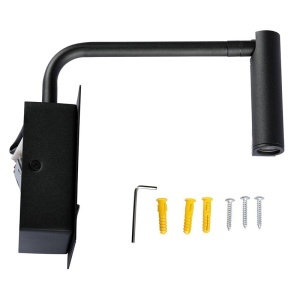 LAMPA LED PERETE 3W 3000K - NEGRU - Img 6