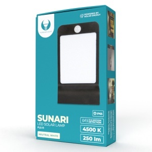 LAMPA LED SOLARA CU SENZOR 5W 250LM 4500K - Img 4