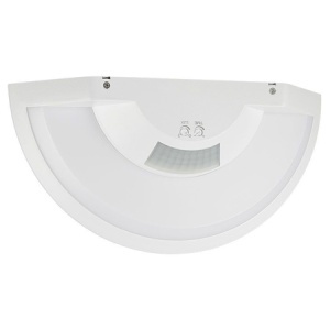 LAMPA PERETE LED 10W IP54 SENZOR DE MISCARE 3IN1 - ALB - Img 1