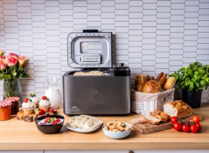 Masina de facut paine ETA Duplica II Origin 3147 90010, 850 W, 24 programe, capacitate 1.5 kg, dispenser automat ingrediente, afisaj Touch, Negru/Inox - Img 20