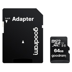 MICROSD CARD 64GB GOODRAM CLASA 10 UHS-I CU ADAPTOR - Img 3