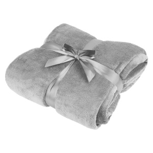 PATURA FLEECE POLAR 200X220CM GRI TEESA - Img 2
