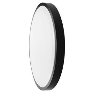 PLAFONIERA LED 18W IP44 CU SENZOR 4000K ALB NEUTRU - NEGRU - Img 1