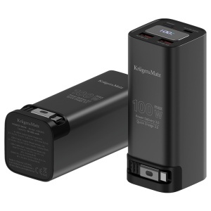 POWER BANK 20000 MAH LI-ION 100W QC PD KRUGER&MATZ - Img 3