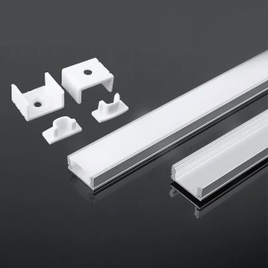 PROFIL ALUMINIU PENTRU 2M 17.4MM X 7.MM MAT - Img 3