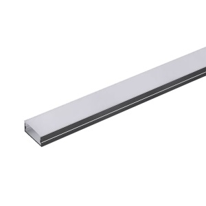 PROFIL ALUMINIU PENTRU BANDA LED 2M 23.5MM X 10MM MAT - Img 2