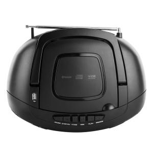 Radio cu casetofon si player CD JVC RC-E451B, 2 x 1.6 W RMS, FM, Bluetooth, USB, MP3, AUX IN, negru - Img 8