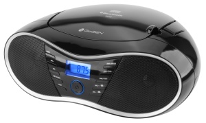 Radio cu CD si Bluetooth GoGEN CDM 388 SUBT S, 4 W, MP 3, USB, SD, AUX, ceas