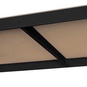 RAFT METALIC 5 POLITE 750KG MDF 180X90X40 NEGRU REBEL - Img 8
