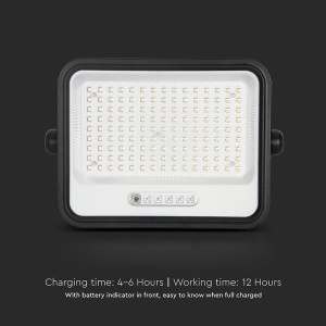 REFLECTOR CU INCARCARE SOLARA 300W 7IN1 - NEGRU - Img 4