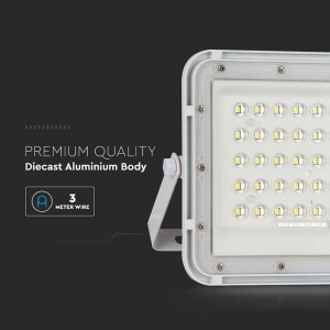 REFLECTOR CU INCARCARE SOLARA 6W 400LM 6400K - ALB - Img 11