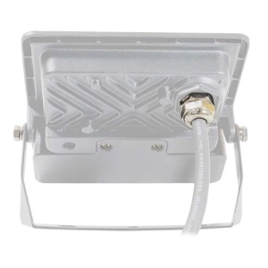 REFLECTOR LED SMD 10W 6400K IP65 CU SENZOR MISCARE - ALB - Img 3