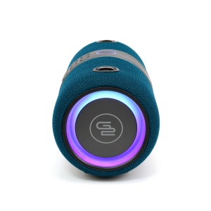 RESIGILAT - Boxa portabila cu radio FM, GoGEN FUNBEE BS 420BL, 30 W, 3.7 V/4500 mAh, Bluetooth, USB, TWS, intrare AUX, IPX 6, albastru - Img 6