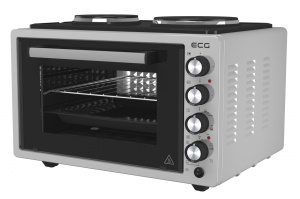 RESIGILAT - Cuptor electric ECG ETH 3701G, 37 L, putere maxima 2500 W, 2 plite, 40-230 °C, rotisor - Img 2