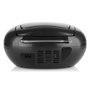 RESIGILAT - Radio cu CD JVC RD-E221B, 2 x 1.3 W RMS, FM/USB/MP3, AUX IN, iesire pentru casti, negru - Img 6