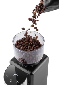 RESIGILAT - Rasnita de cafea ETA Profito 1069 90000, 200W, 35 de grade de macinare, LED, control tactil, negru - Img 6
