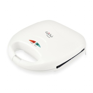 RESIGILAT - Sandwich maker Gallet Minot CRO609, 750 W, 2 sandwich-uri patrate, alb - Img 7