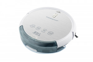 Robot aspirator cu mop ETA Aron 3512 90000, Wi-Fi, baterie Li-Ion 14.4 V, 300 ml, autoincarcare, navigare giroscopica, alb - Img 2
