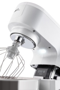 Robot de bucatarie ETA Gratussino III Smart 3023 90000, 1200 W, 4.5 litri, roti dintate metalice, gri/alb - Img 6