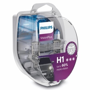 SET 2 BECURI AUTO H1 VISION PLUS PHILIPS - Img 1