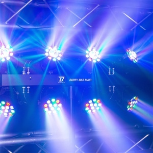 SET 8 PAR-URI 12X1W RGBW + TREPIED SI HUSE TRANSPORT - Img 10