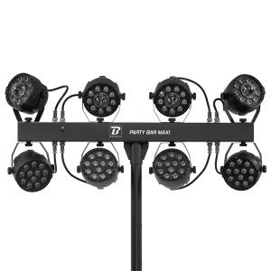 SET 8 PAR-URI 12X1W RGBW + TREPIED SI HUSE TRANSPORT - Img 20