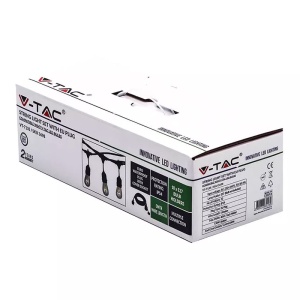 SIR ILUMINAT FESTIV CU SOCLU E27X10BUC 5M IP54 - Img 3