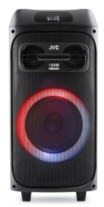 Sistem audio portabil JVC XS-EP514B, 150W (RMS), Acumulator 11.1 V/4 Ah (16 h), Bluetooth, USB, Radio FM, Microfon, AUX IN, Intrare chitara - Img 2