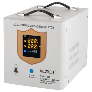 STABILIZATOR TENSIUNE AUTOMAT SERVO-MOTOR 3000VA KEMOT