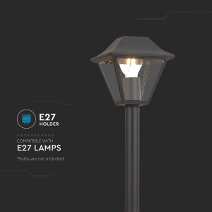 STALP ILUMINAT 1XE27 95CM IP44 - Img 4