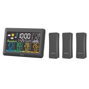 STATIE METEO 3 SENZORI WIRELESS SWS 6300 SENCOR - Img 2