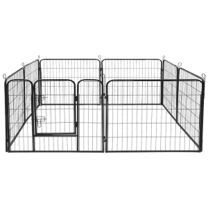 TARC MODULAR PENTRU CAINI 8 PANOURI 80X60 CM REBEL ANIM - Img 4