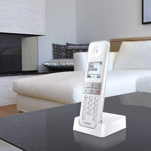 TELEFON DECT D4701 ALB PHILIPS - Img 3