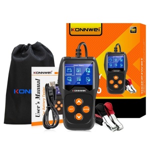 TESTER BATERII AUTO KW600 KONWEII - Img 6