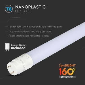 TUB LED T8 12W 120CM 4000K ALB NEUTRU - 160LM/WATT - Img 6