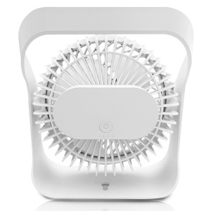 VENTILATOR 5.6" 5W PORTABIL CU ACUMULATOR 2000MAH - ALB - Img 5