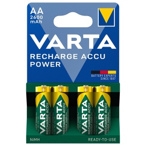 ACUMULATOR AA 2600MAH BLISTER 4 BUC VARTA - Img 2