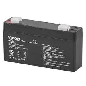 ACUMULATOR STATIONAR AGM VRLA 6V 1.3AH VIPOW