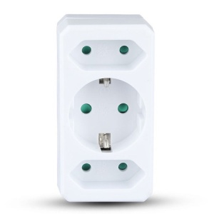 ADAPTOR 3 PRIZE 2X2.5A SI 1X16A MAX 3680W