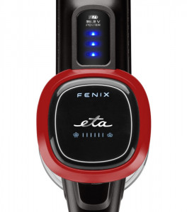Aspirator vertical 2 in 1 ETA Fenix 2233 90000, baterie Li-Ion 25.2 V / 2200 mAh, recipient 0.6 l, gri cu rosu - Img 6