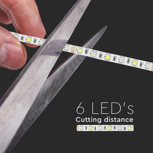 BANDA LED SMD5050 60LED/M RGB + ALB NEUTRU IP20 5M - Img 8